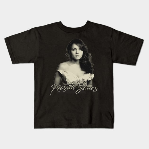 NorahJones #3 Kids T-Shirt by YukieapparelShop